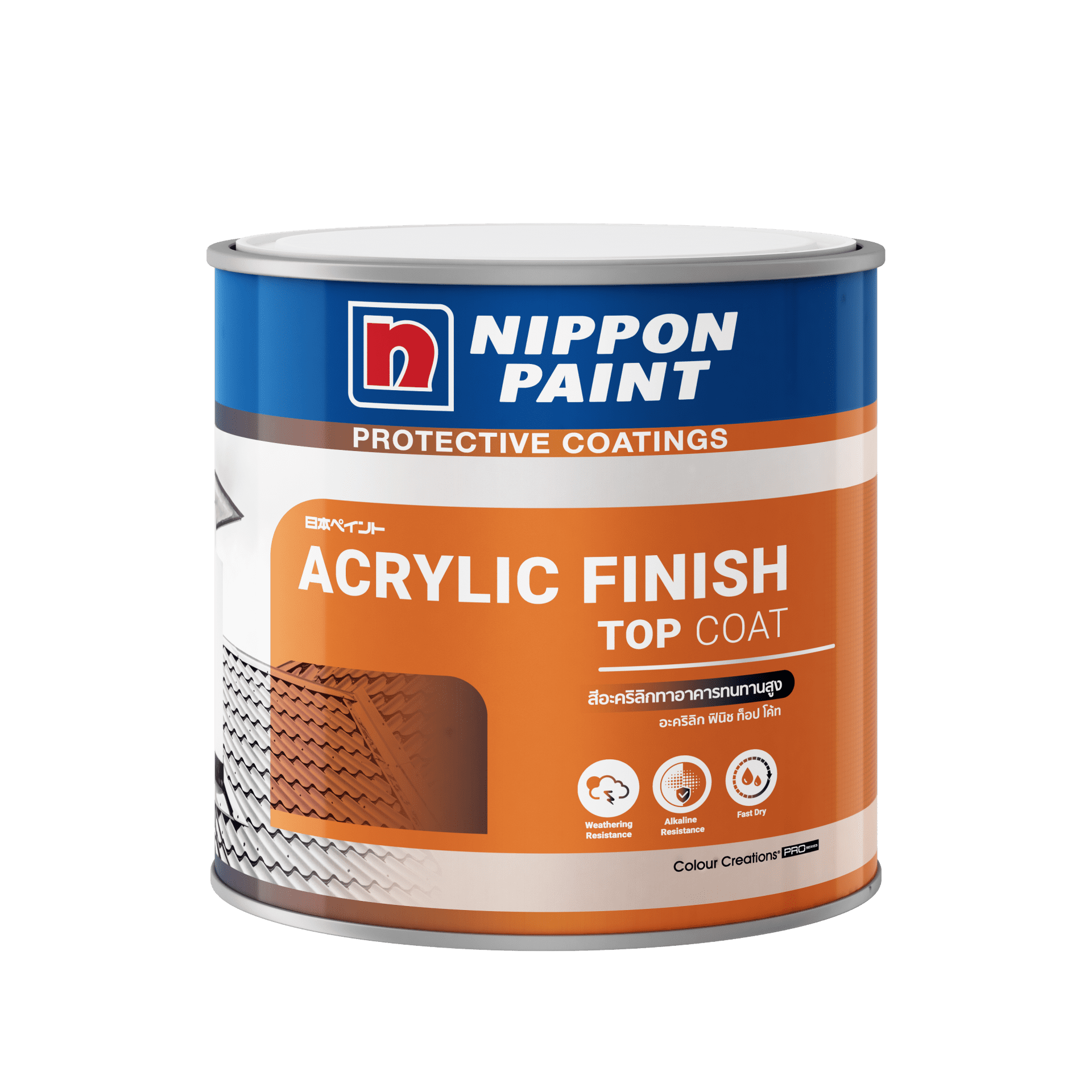 NIPPON PAINT ACRYLIC FINISH TOP COAT (GLOSS)
