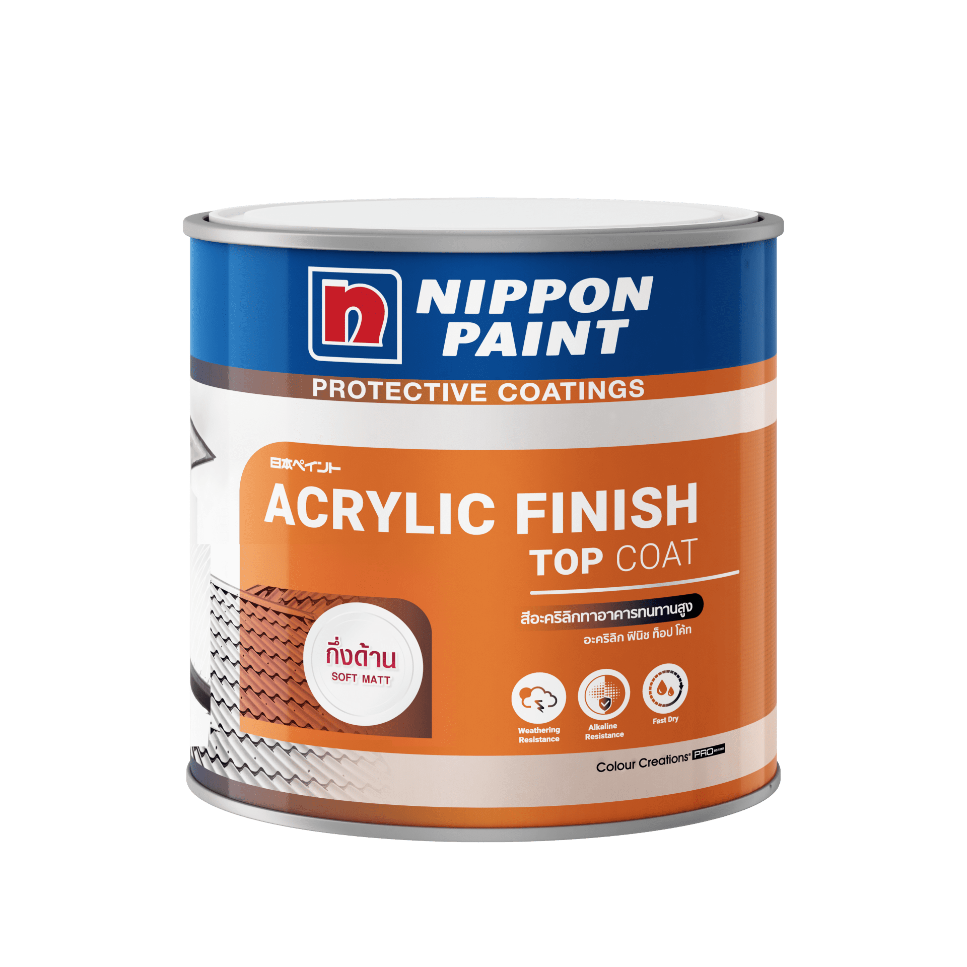 NIPPON ACRYLIC FINISH TOP COAT (SOFT MATT)