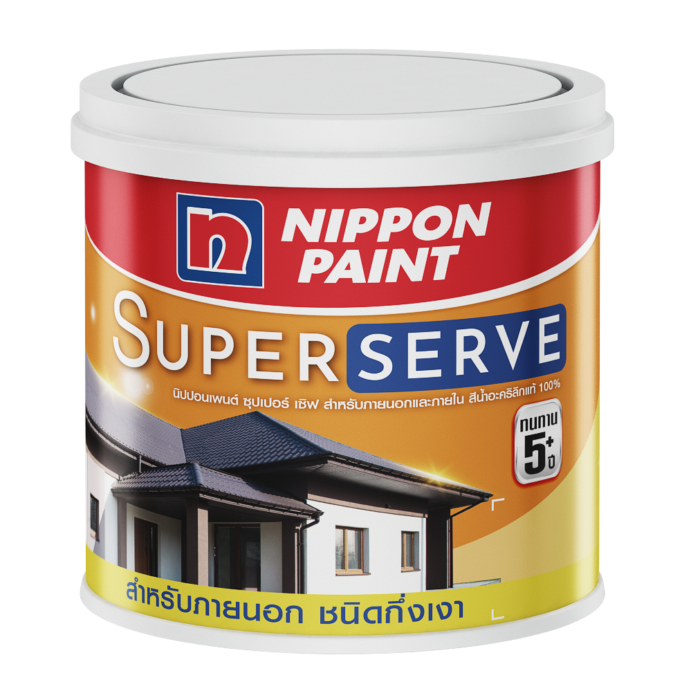 นิปปอนเพนต์ ซุปเปอร์เซิฟ สูตรสีเบส (สีกึ่งเงา)