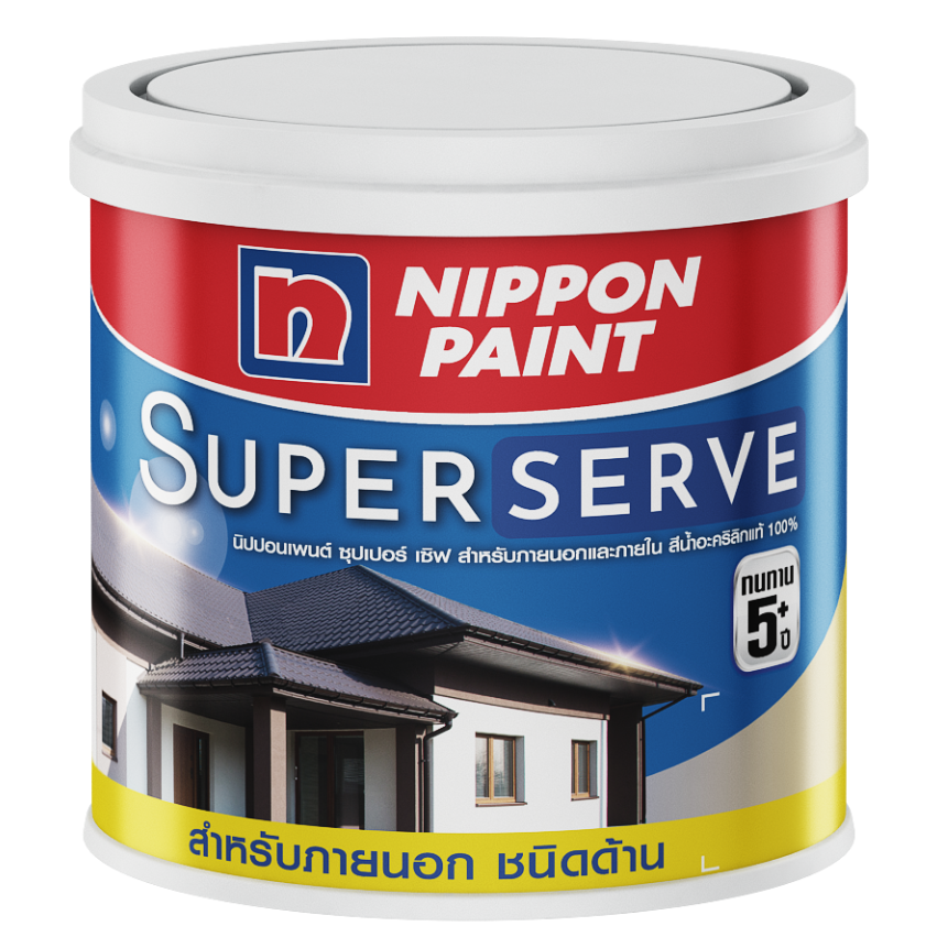 นิปปอนเพนต์ ซุปเปอร์เซิฟ สูตรสีเบส (สีด้าน)
