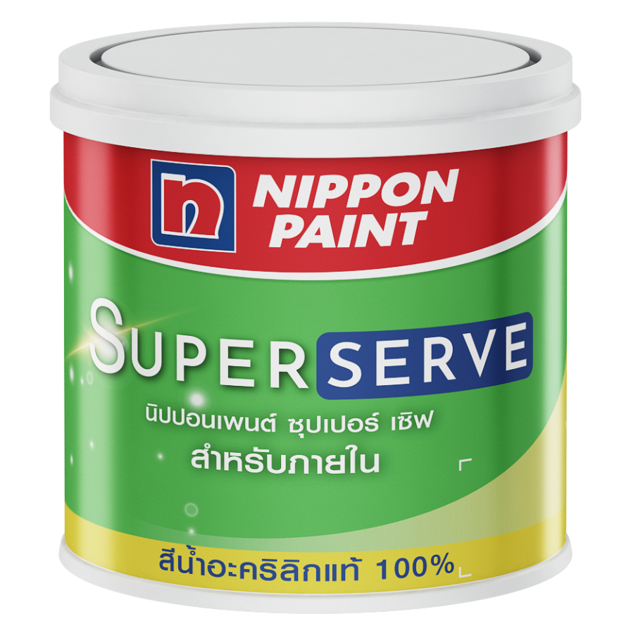 นิปปอนเพนต์ ซุปเปอร์เซิฟ สำหรับภายใน (ด้าน)