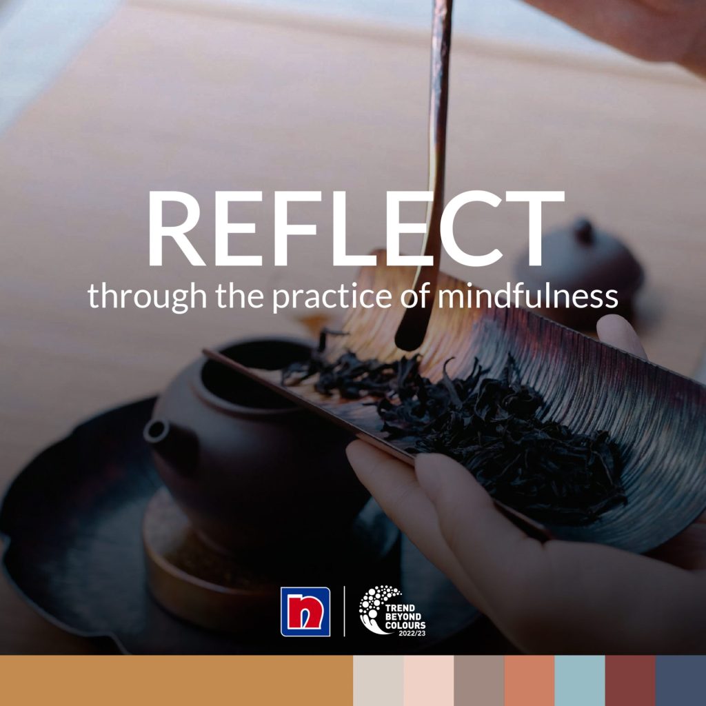 เฉดสีทาบ้านในธีม Reflect