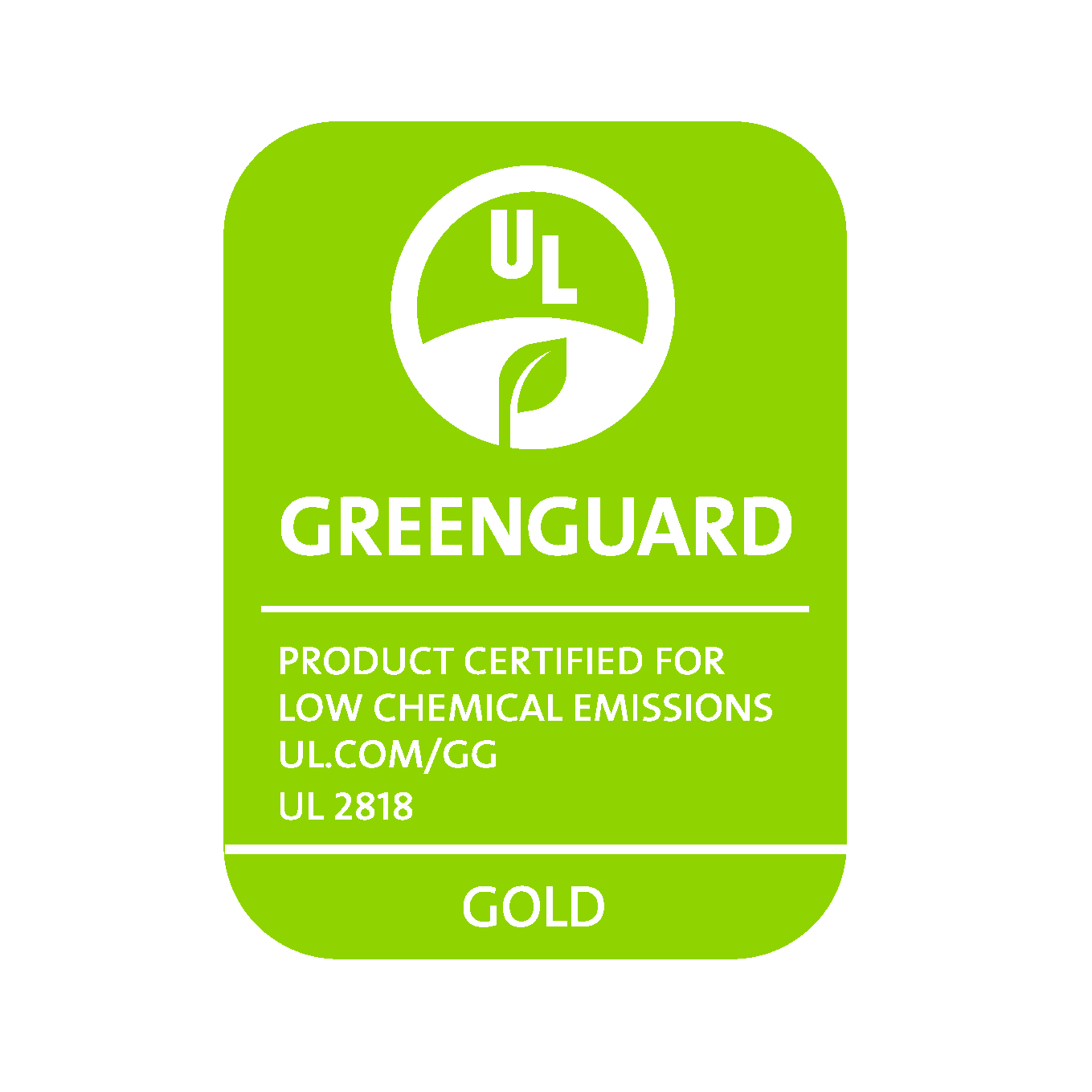 มาตรฐานสีเพื่ออากาศสะอาด GREENGUARD GOLD​