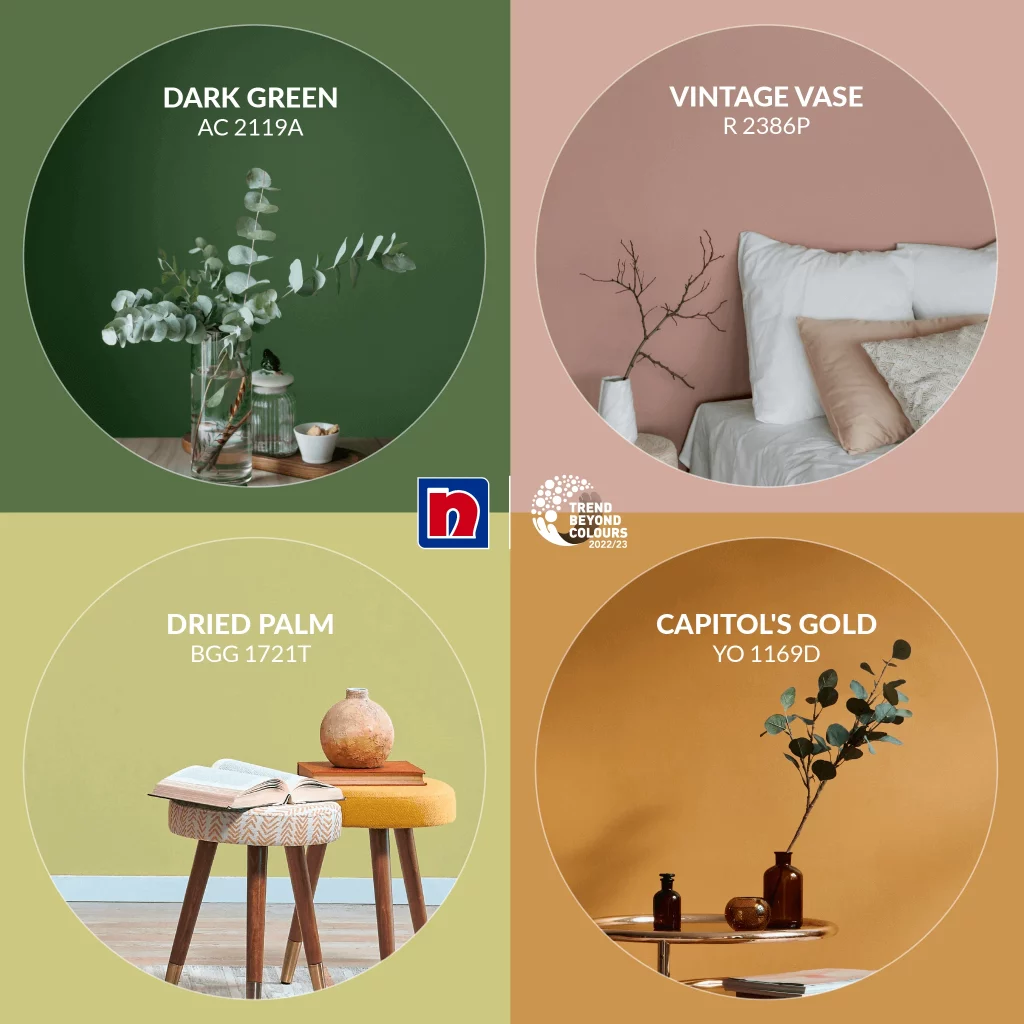 Nippon Paint กับเทรนโทนสีต่างๆในปี 2023 สีเขียว ชมพูและส้ม