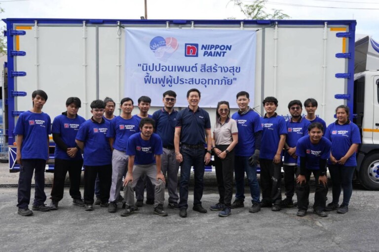 Nippon Paint along with partners stand by the locals in the north